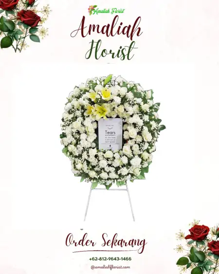 Krans Bunga Duka Tegal Mijin